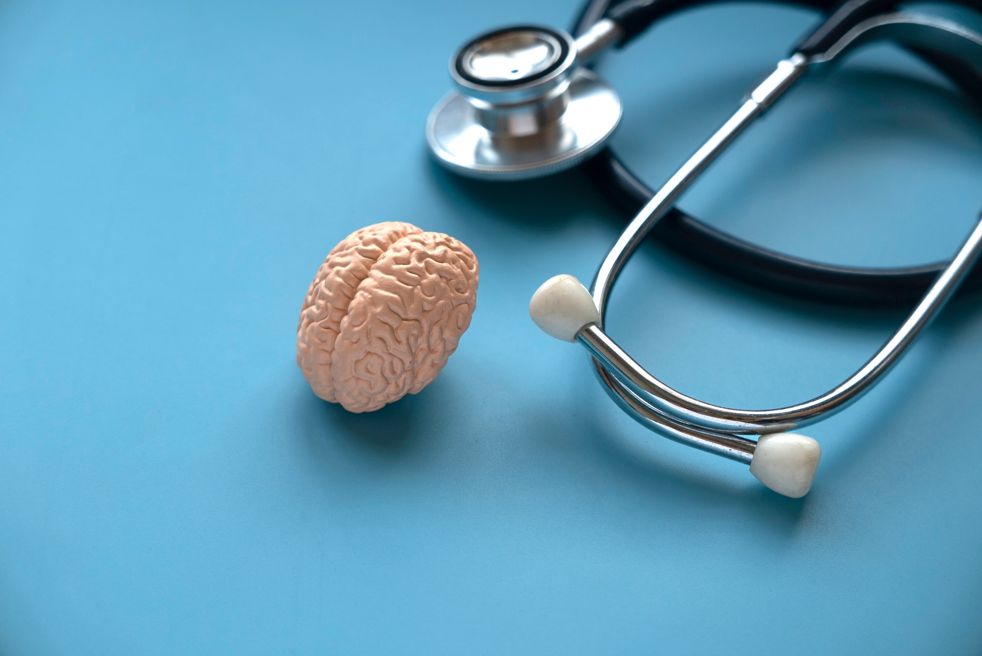 Concept of brain diseases, mental health, Alzheimer's, Parkinson's disease, dementia, stroke,